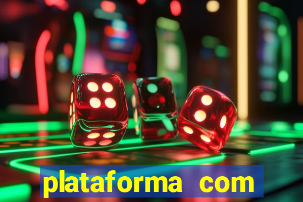 plataforma com chuva de dinheiro
